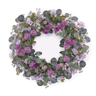Mixed Floral Wreath - 22"