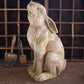 Rustic Rabbit with Head Up