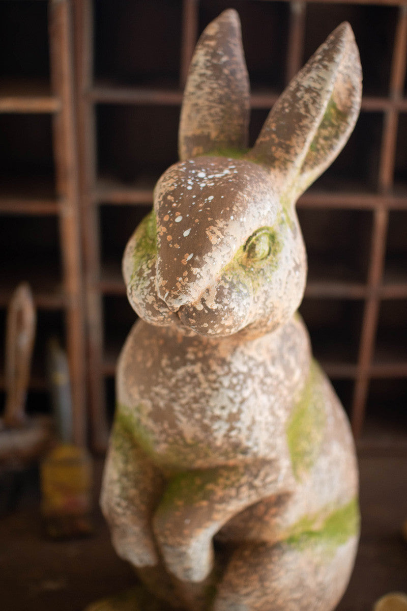 Rustic Rabbit with Head Forward – River Chic Designs