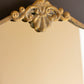 Antiqued Brass Vertical Wall Mirror