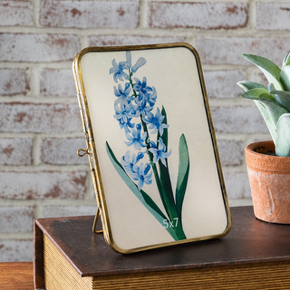 Aged Brass–Style Finish Photo Frame - 5 x 7