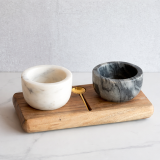 Marble Pinch Pot Set