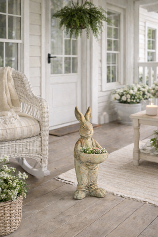 Bunny with Overalls