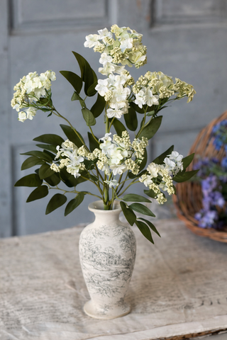 Cream Bimini Blooms | 20"  (3 Bundles)