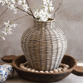 Grey Willow Vase 13.4"