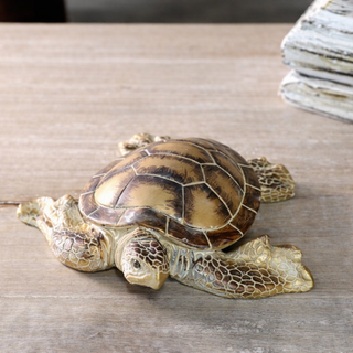 Golden Sea Turtle 10.6"