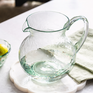 Hammered Melamine Pitcher 8"