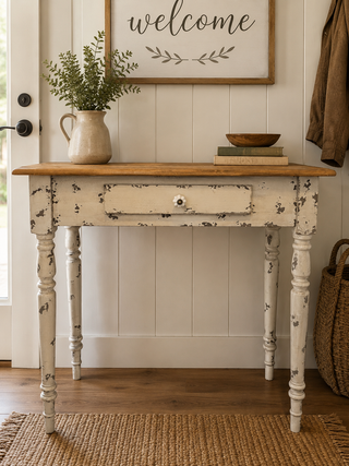 Vintage Farmhouse Writing Table