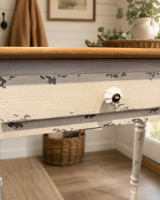 Vintage Farmhouse Writing Table
