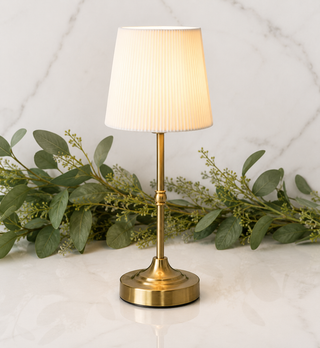 Gold LED Lamp - 15.75"
