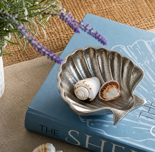 Nickel Seashell Bowl - 5"