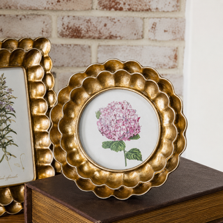 Bronze Scalloped Frame  4x4
