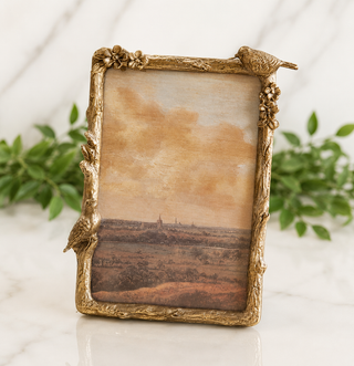 Pewter Photo Frame 6"