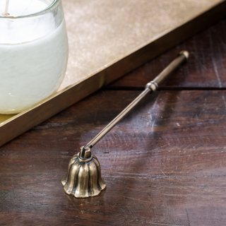 Golden Tulip Candle Snuffer - 9.5"