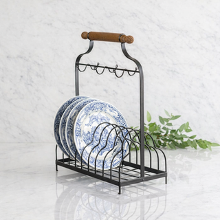 Tabletop Plate & Cup Rack