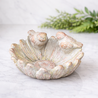 Verdi Copper Birdbath - 7.25"