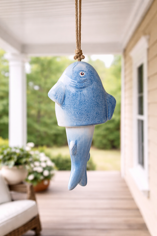 Blue Fish Windchime