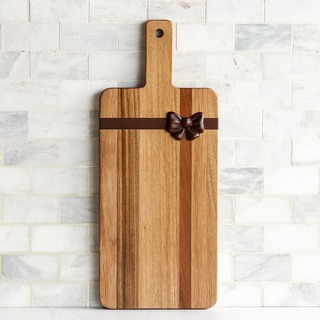 Rectangular Serving Board with Bow
