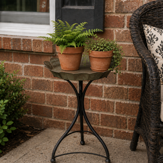Fluted Garden Stand