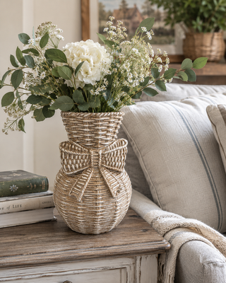 XL Bow Weave Vase - 11"