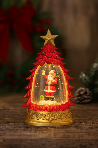 Lighted Musical Snow Globe - Christmas Tree