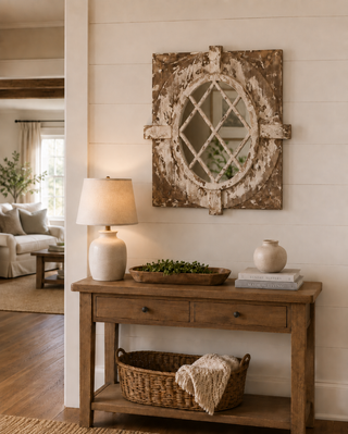 Countryside Lattice Mirror