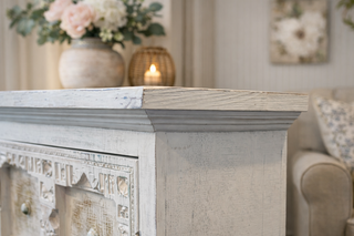 Linen & Lace Cottage Cabinet