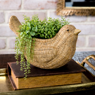 Weave Bird Planter