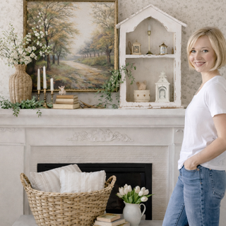 Two Tier Farmhouse Style Wall Shelf - PRE ORDER