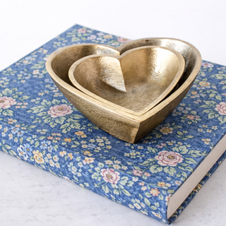 Brass Heart Bowls