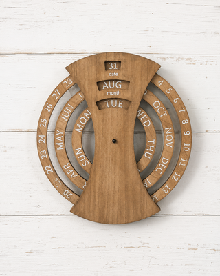 Wooden Perpetual Calendar