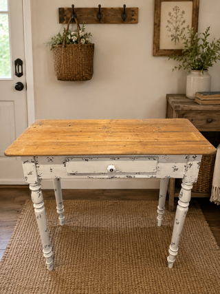 Vintage Farmhouse Writing Table
