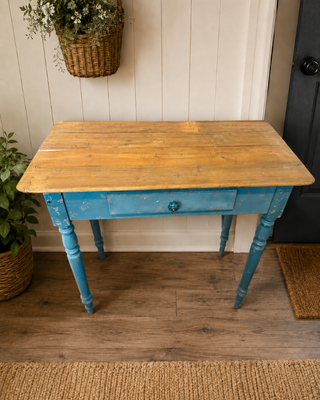 Weathered Blue Cottage Table