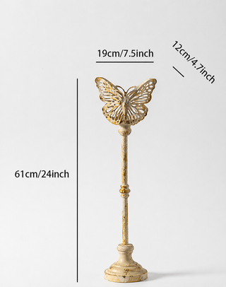 Cottage Garden Butterfly Candle Holder - Small