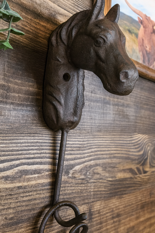 Cast Iron Horse Hook