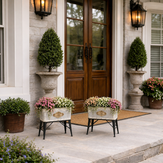 Chateau Terrace Garden Planter Set