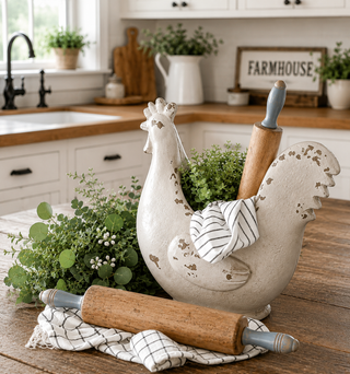 Large Hen Planter