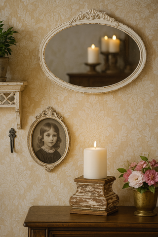 Villa Scroll Mirror