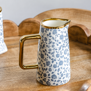 Golden Accent Tiny Flower Pitcher