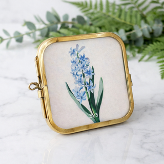 Aged Brass–Style Finish Photo Frame - 3x3