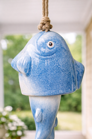 Blue Fish Windchime