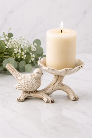 Songbird Nest Candle Holder