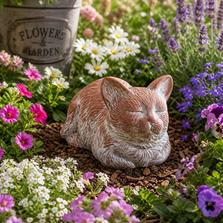 Countryside Garden Cat