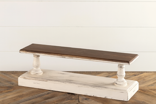 Distressed Two Tone Riser