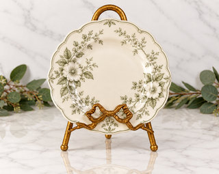 Tabletop Easel w/Bow - Gold