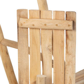 Natural Ladder Display Shelf
