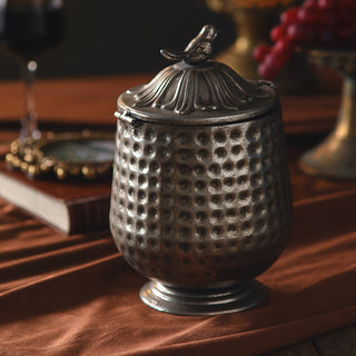 Golden Cottage Keepsake Canister - Large