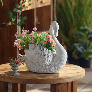 The Majestic Swan Planter