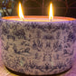 River Chic Candles - Blue Toile Small