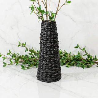 Black Hyacinth Vase - 18"